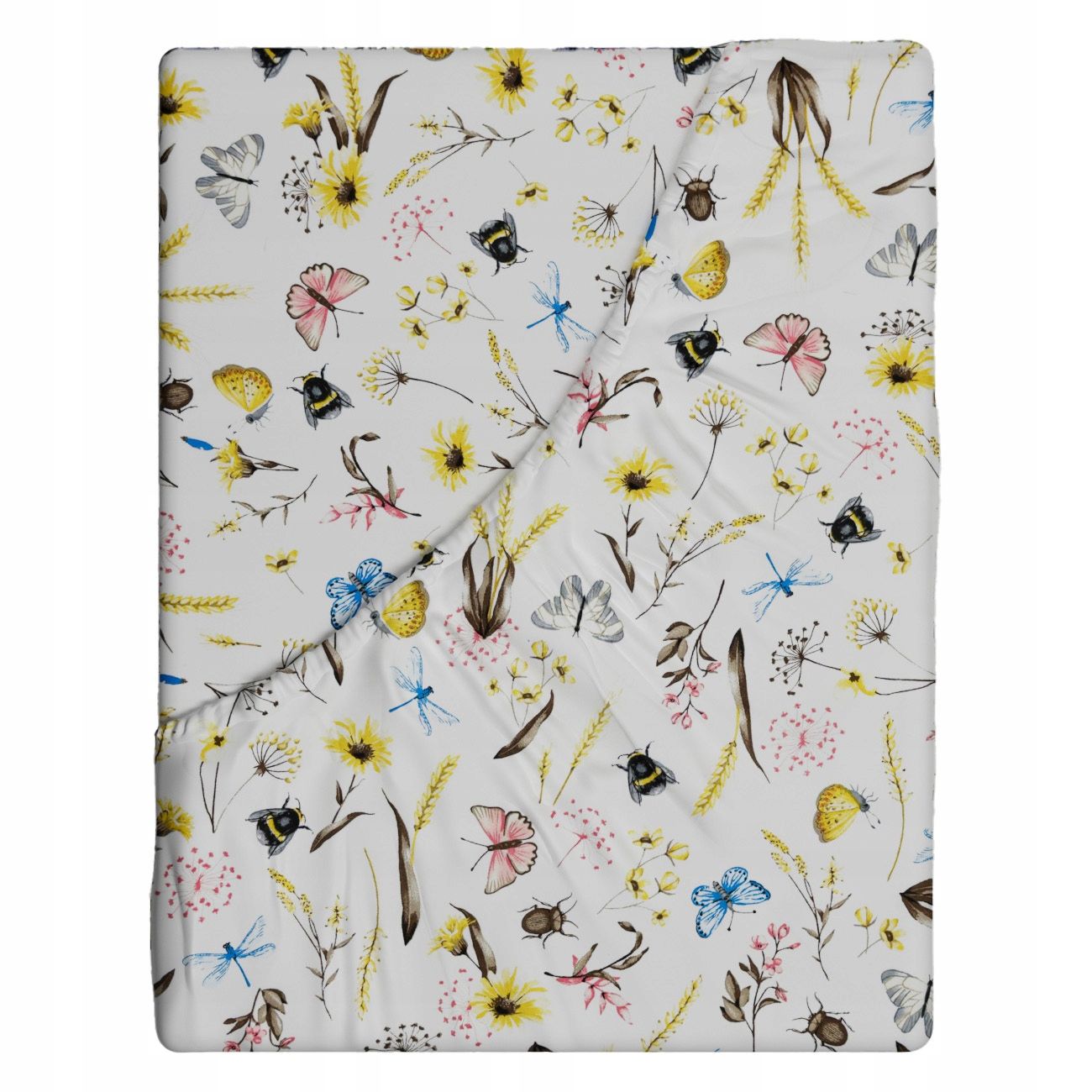  Cotton sheet with an eraser with patterns 120x60 fabric holidays 228sbi