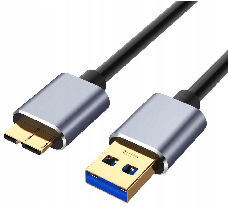  Kabelis diskui "samsung" wd adata usb 3.0 a-b micro usb b hdd išorinis 1m