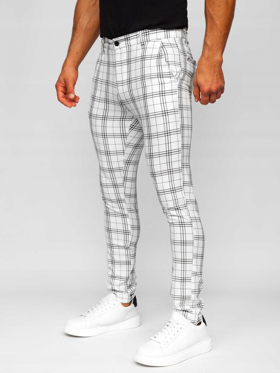  Hose im chino-stil herren weiß 0055 denley_30/s