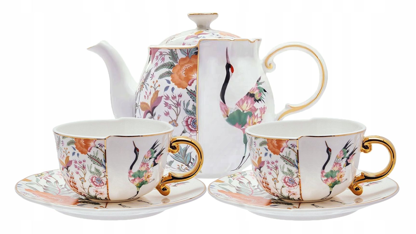  Kopa 6 gab krūzīte apakštase par kafiju i tēja kolibri porcelāns 250ml