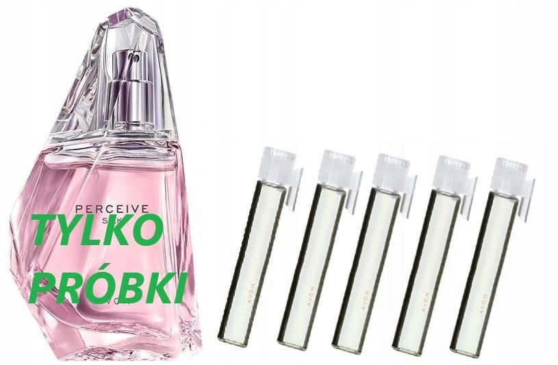  Avon perceive silk toaletná voda pre ňu voňavka množina vzorky 5 počítač.
