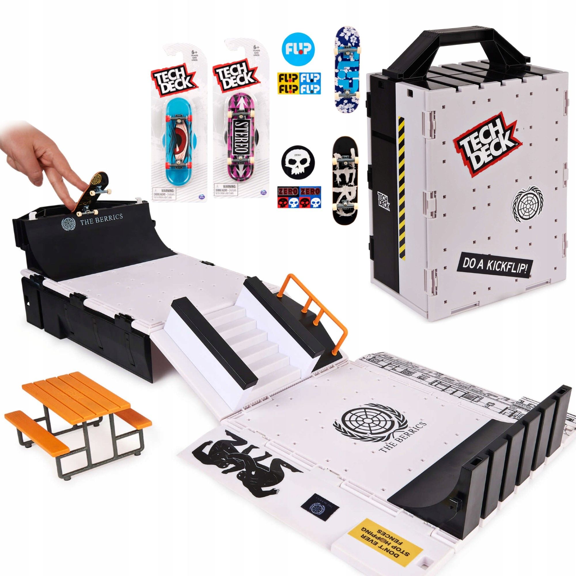  Skate park fingerboard množina bicykel bmx i skateboard + príslušenstvo tech deck