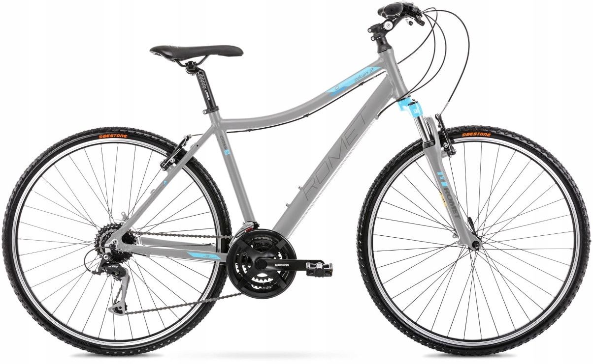  Krosinis dviratis romet orkan 2d rėmas 20 colių kolo 28 " violetinė
