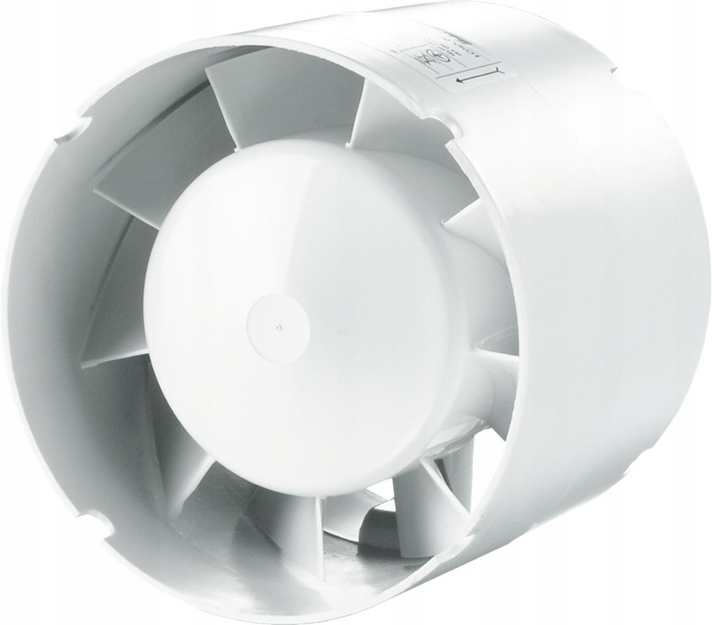  Kanāla ventilators aksiāls 2 zobrati vents tt 125 taimeris 280 m3/h ventilācija