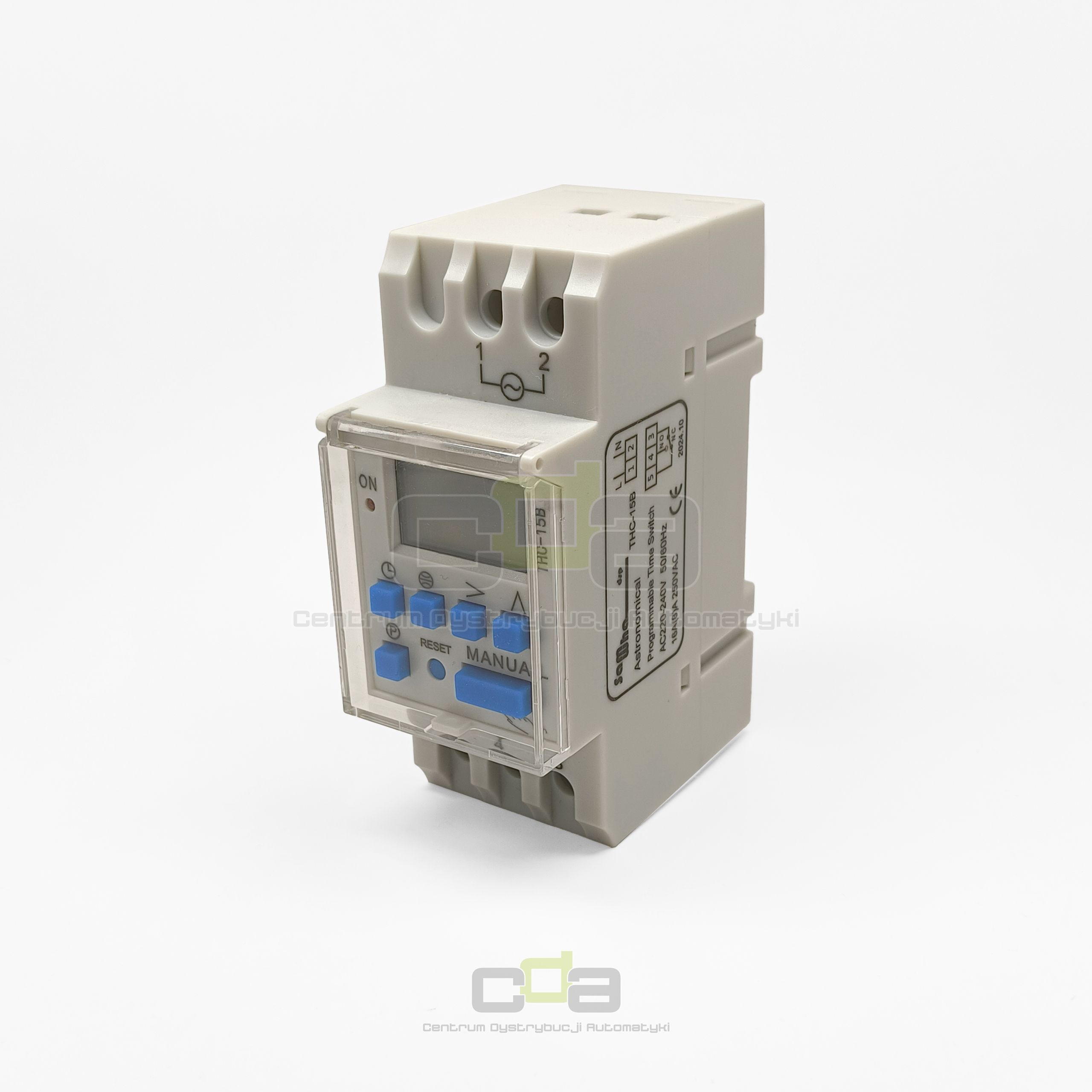  Programmeeritav lüliti aeg, 8 programmid, thc-15b, 16a/220-240v