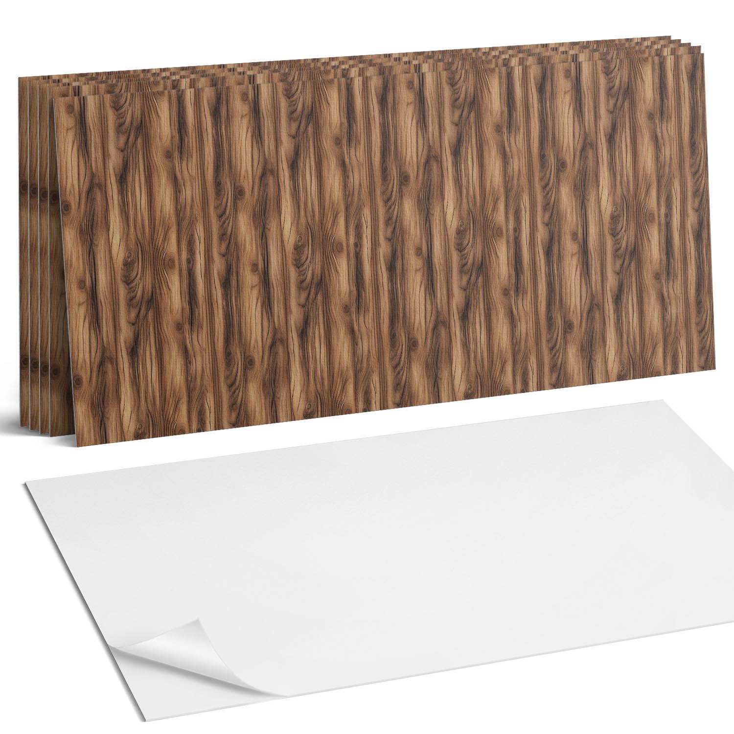  Kopa flīzes vinils stāvs tumšs akmens plātnes 6 gab 60x30 cm
