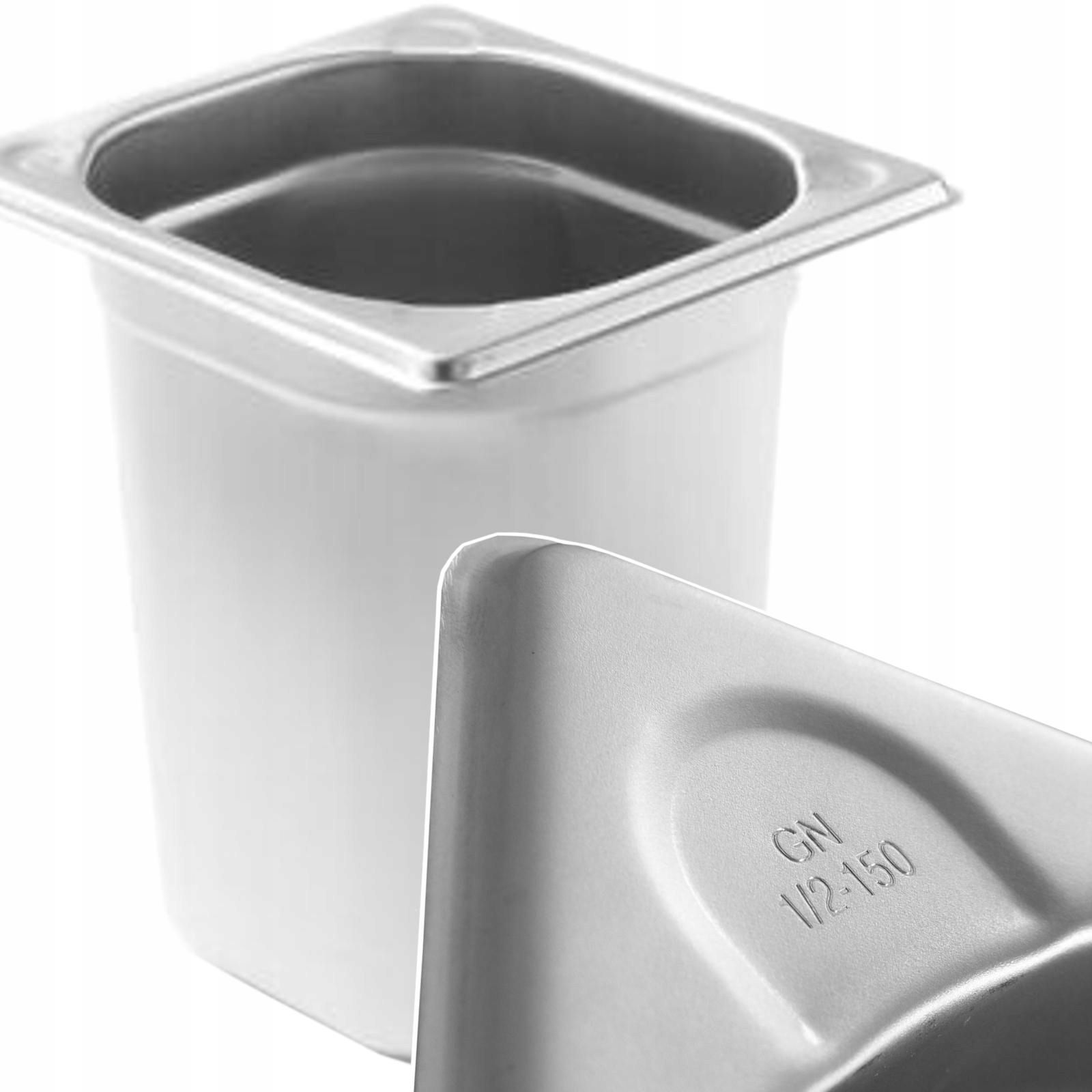  Gn konteineris 2/3 nerūdijantis plienas 150mm pietrowanie gastronominis į zmyware