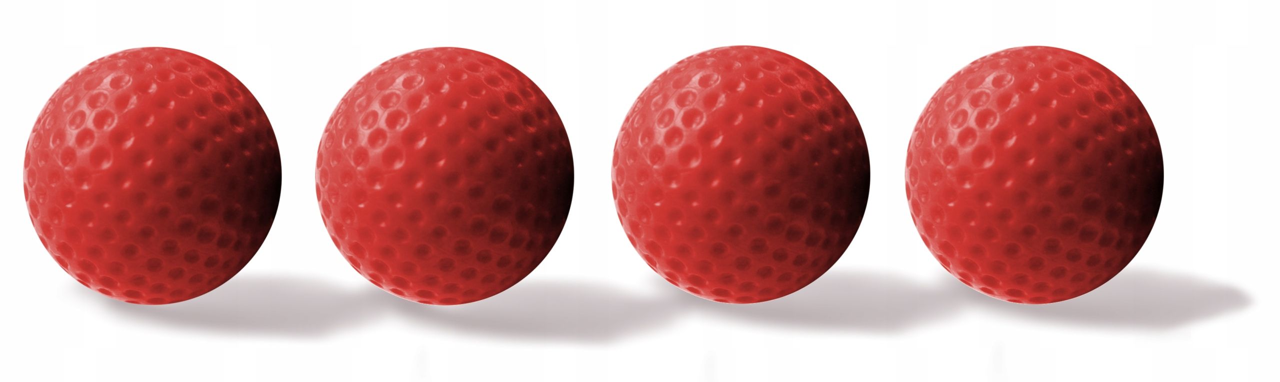  4 x mini golf ball purple ball mini golf