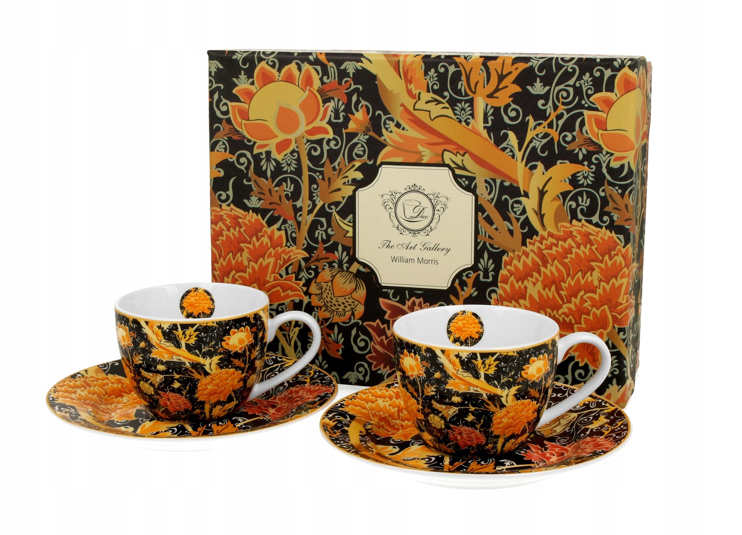  2 cups espresso with saucers safa