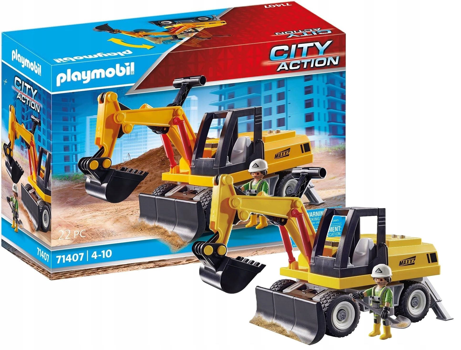  Komplektas playmobil 71423 automobilis su nameliu ant ratų