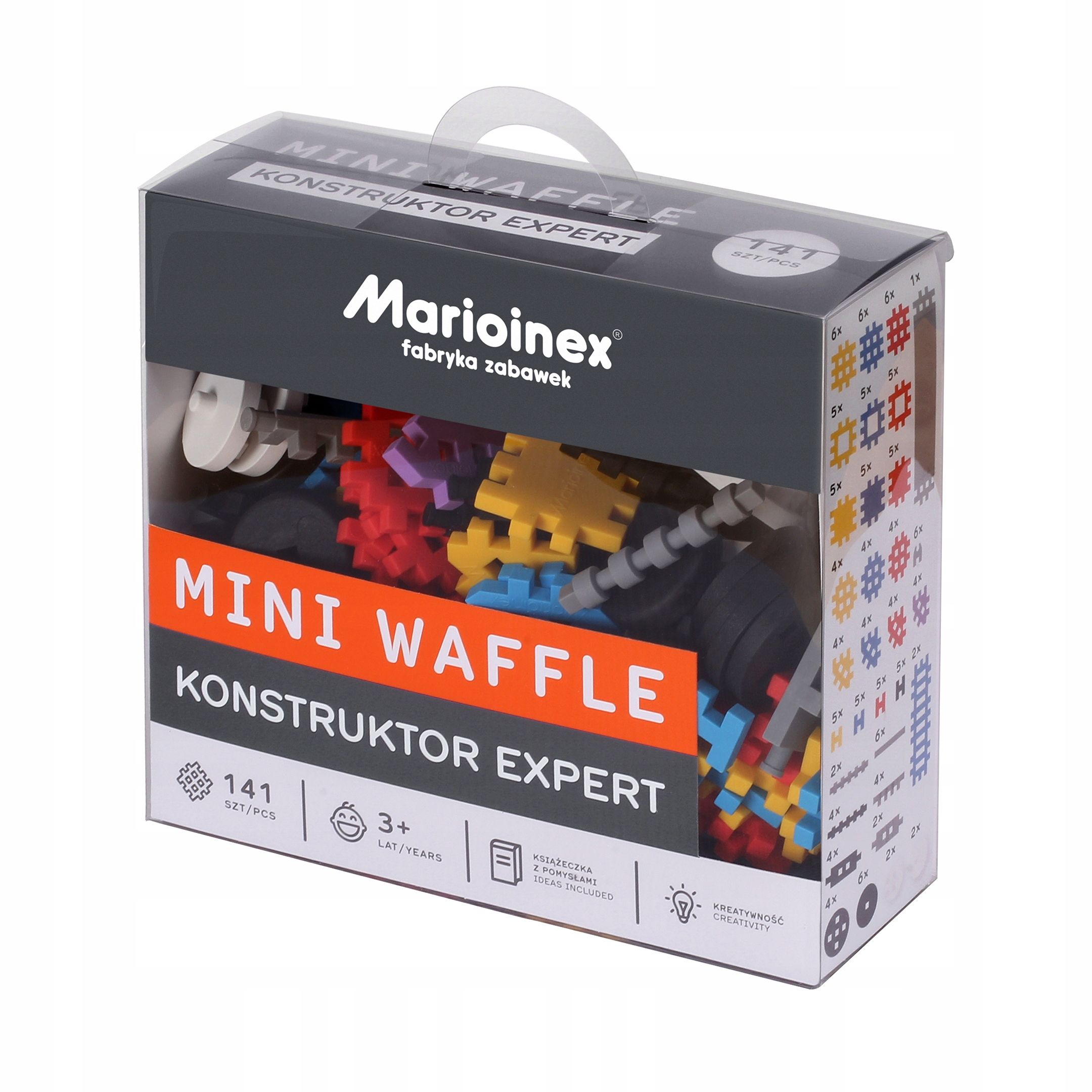  Marioinex waffle mini autos race car, megan, 50 el pink, rennen 2 in 1
