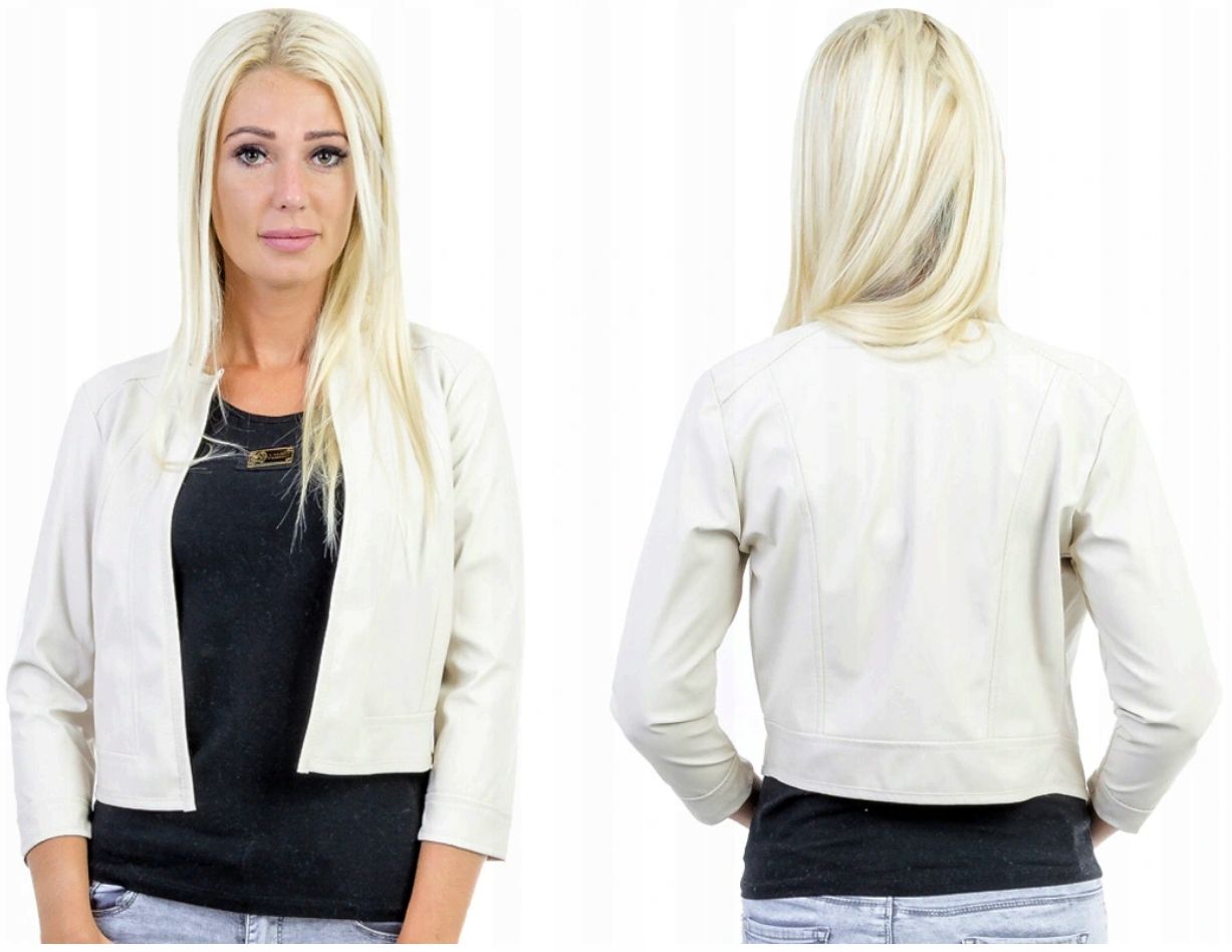  Bolero-jacke jacke öko-leder (36-50) 46