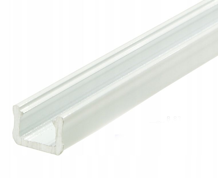  Alumīnija profils iledo balts lentes led piekārts 2m