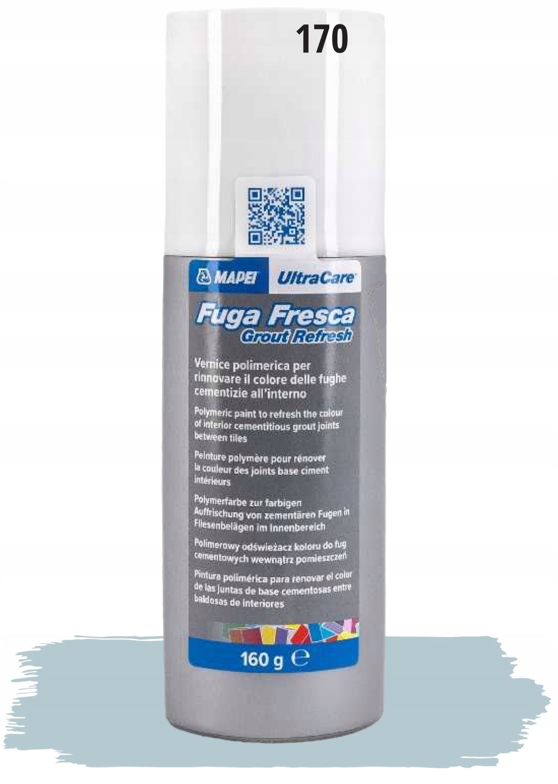  Mapei ultracare tepe fresca renovators gaisa atsvaidzinātājs špaktelēm 169 stalo zila krāsa 160g