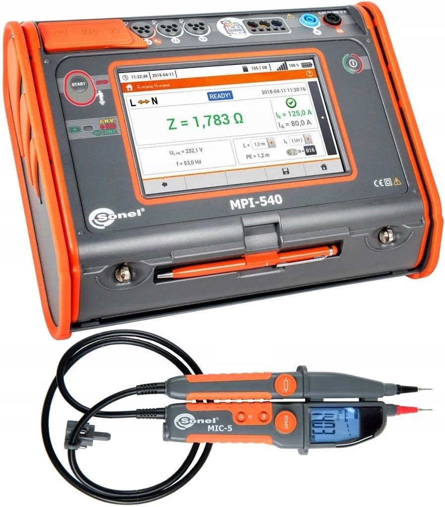  Sonel pvm-1020 kit komplektas miernikow montavimui fotovoltinių pv