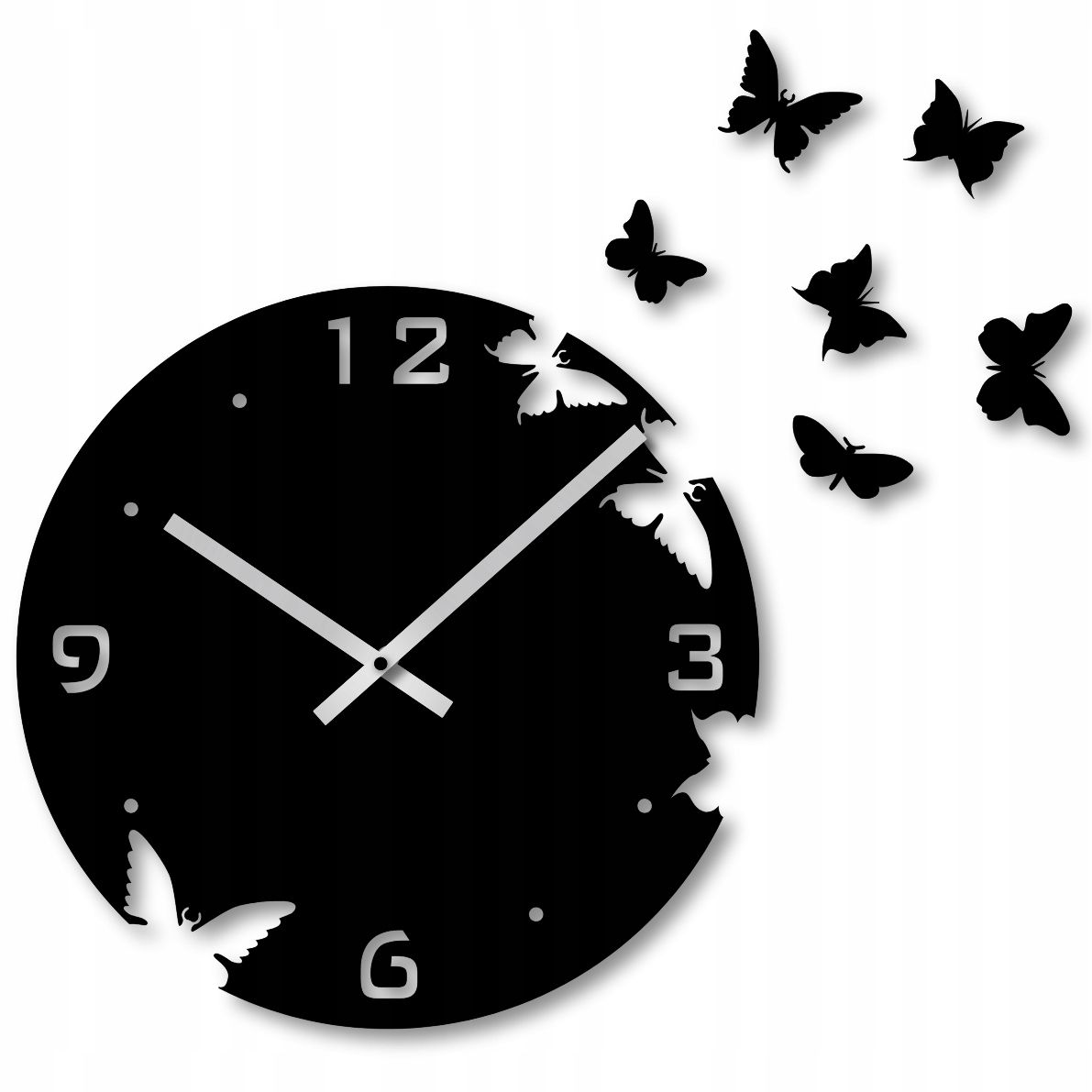  Wall clock 60 cm clock on the wall big clock openwork classic big numbers