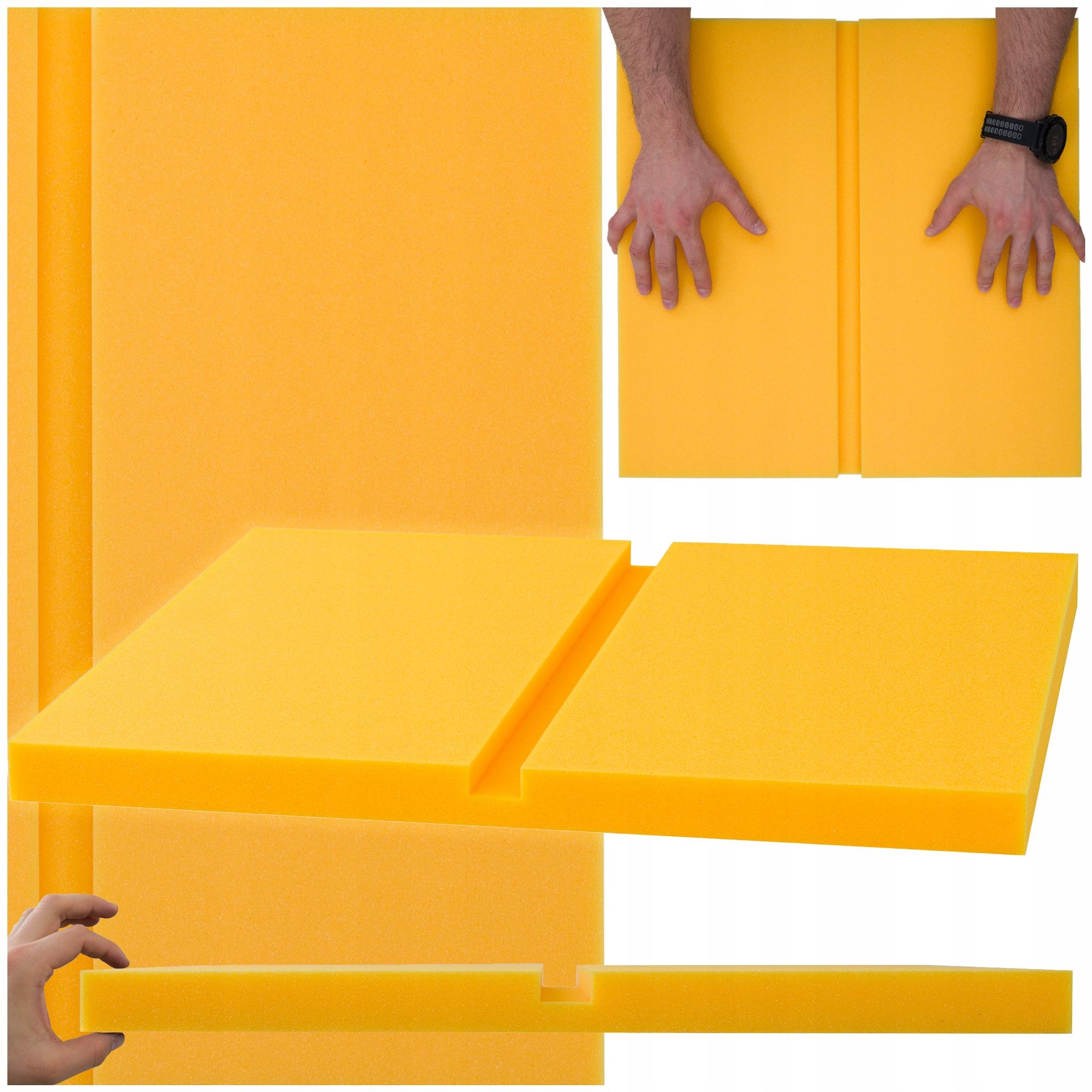  Akustinis skydelis aikštė dekoratyvinis 50x50x3cm su fazė 15mm minkštas kempinėlė ekranas