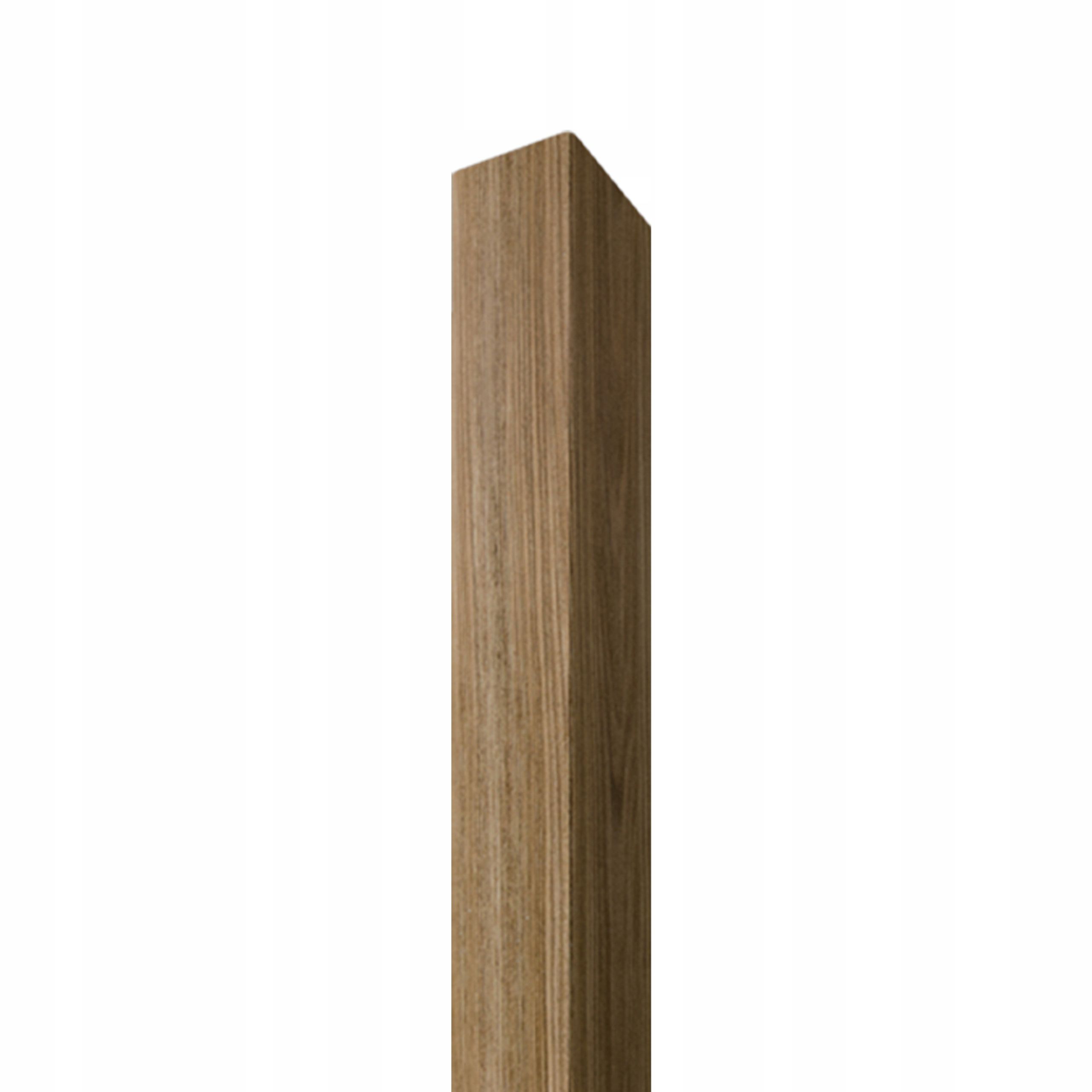  Seina liistud akustiline taldrikul plaadid valge 3d 275x6cm wotan looduslik