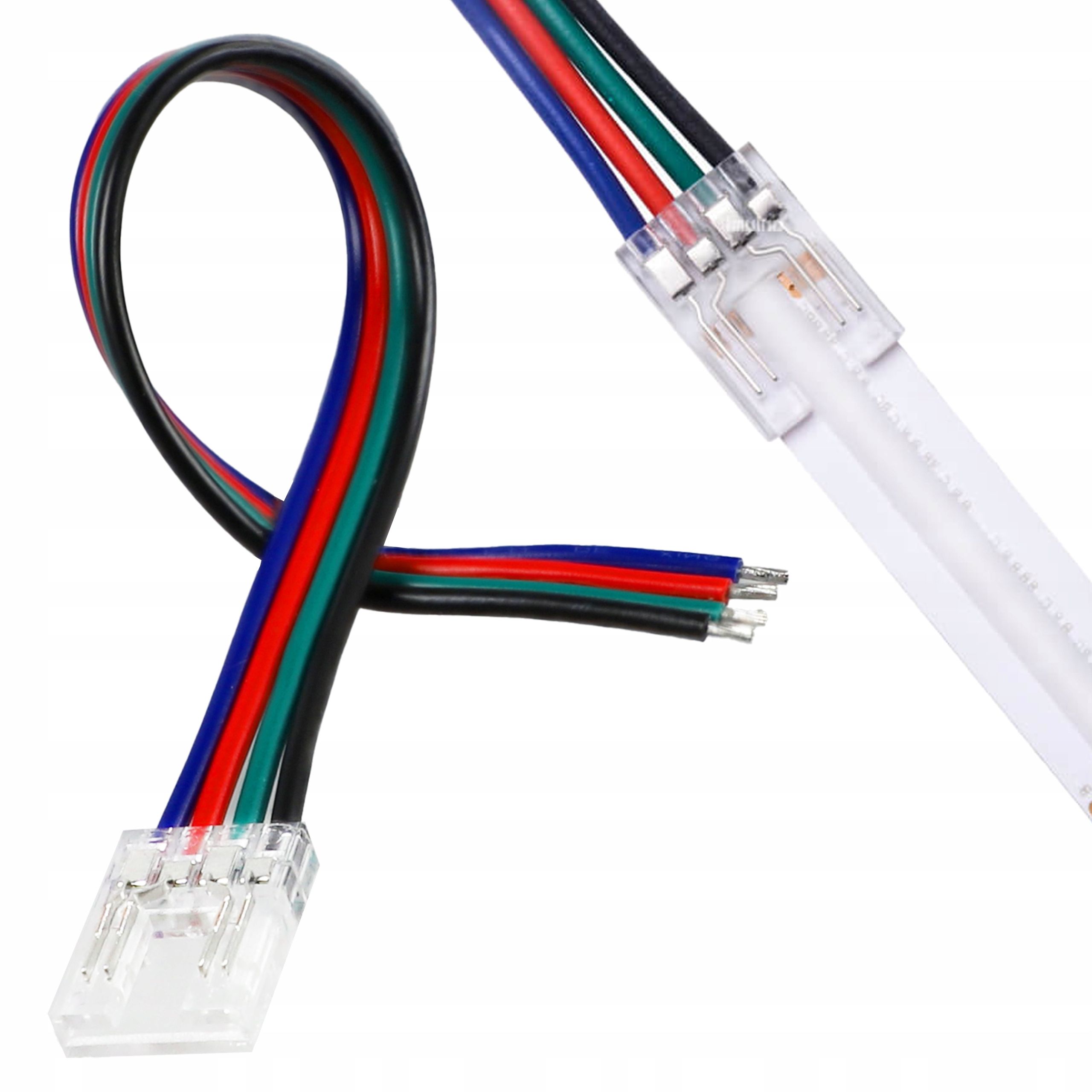  Corner connector for connection led strips rgb 4pin