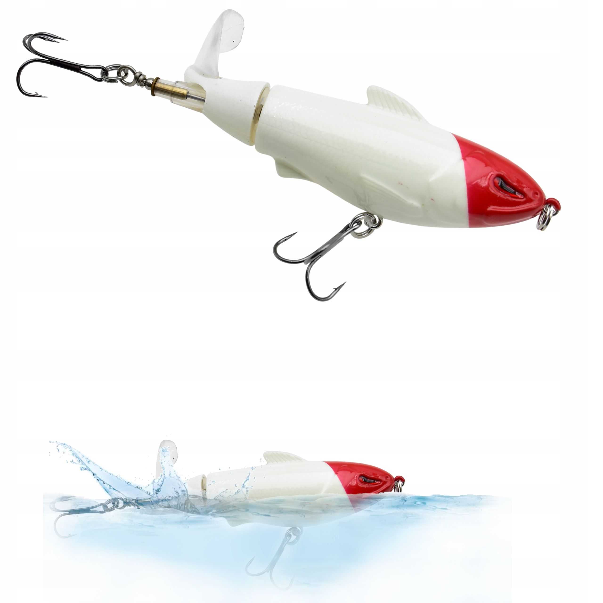  Wobbler zum angeln minnow pop walker 3d kunstköder 5,5 cm 8 g