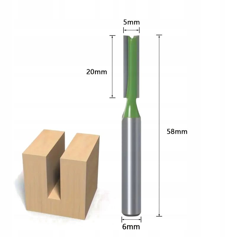  Frees planeerimise jaoks strugania puidu jaoks mdf 55x57mm südamik 8mm