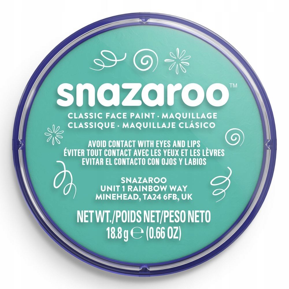  Soubor 8barvy x 18ml malovat pro malování na obličej malovat 1172039 malovat snazaroo