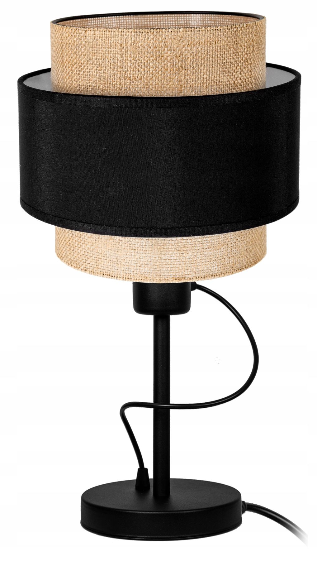  Štýlový nočná/stolová lampa moderné sklo kapucňa plisované grafitová farba led
