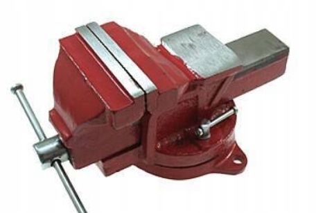  Rotacinis šaltkalvio spaustuvas staliniai daugiafunkciniai su priekalu 150mm