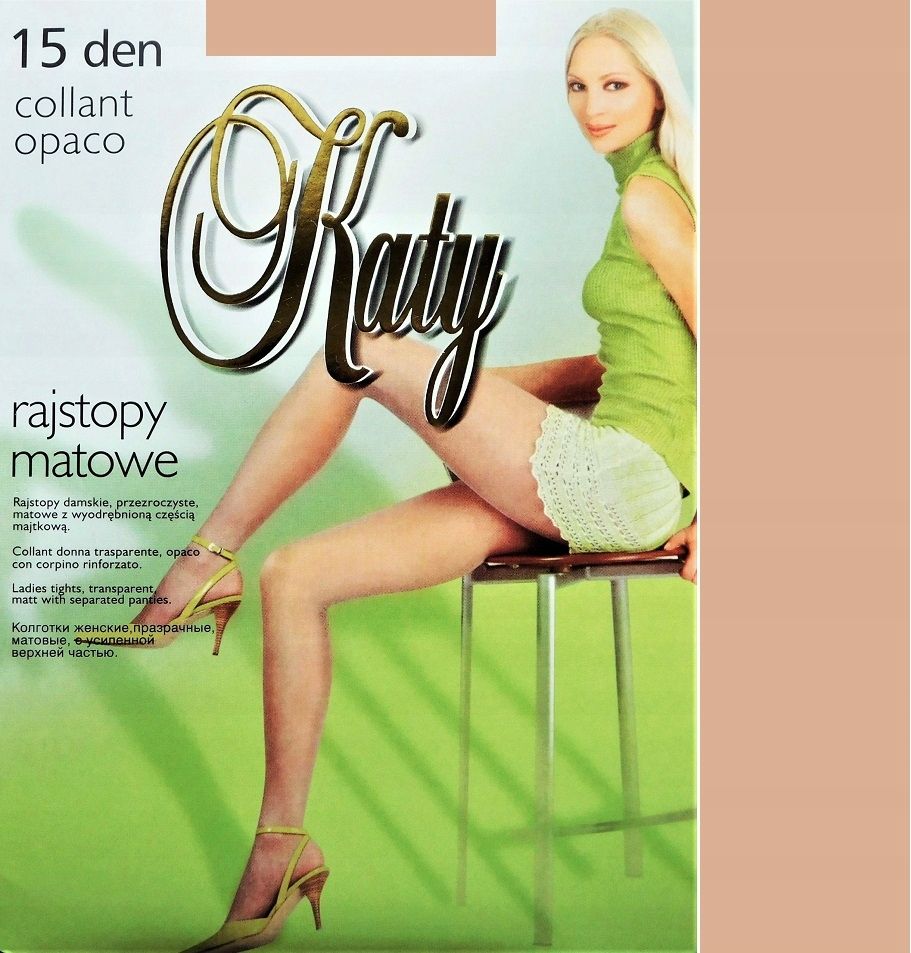  Katy opaco 15den lycra halbmatt bianco 3