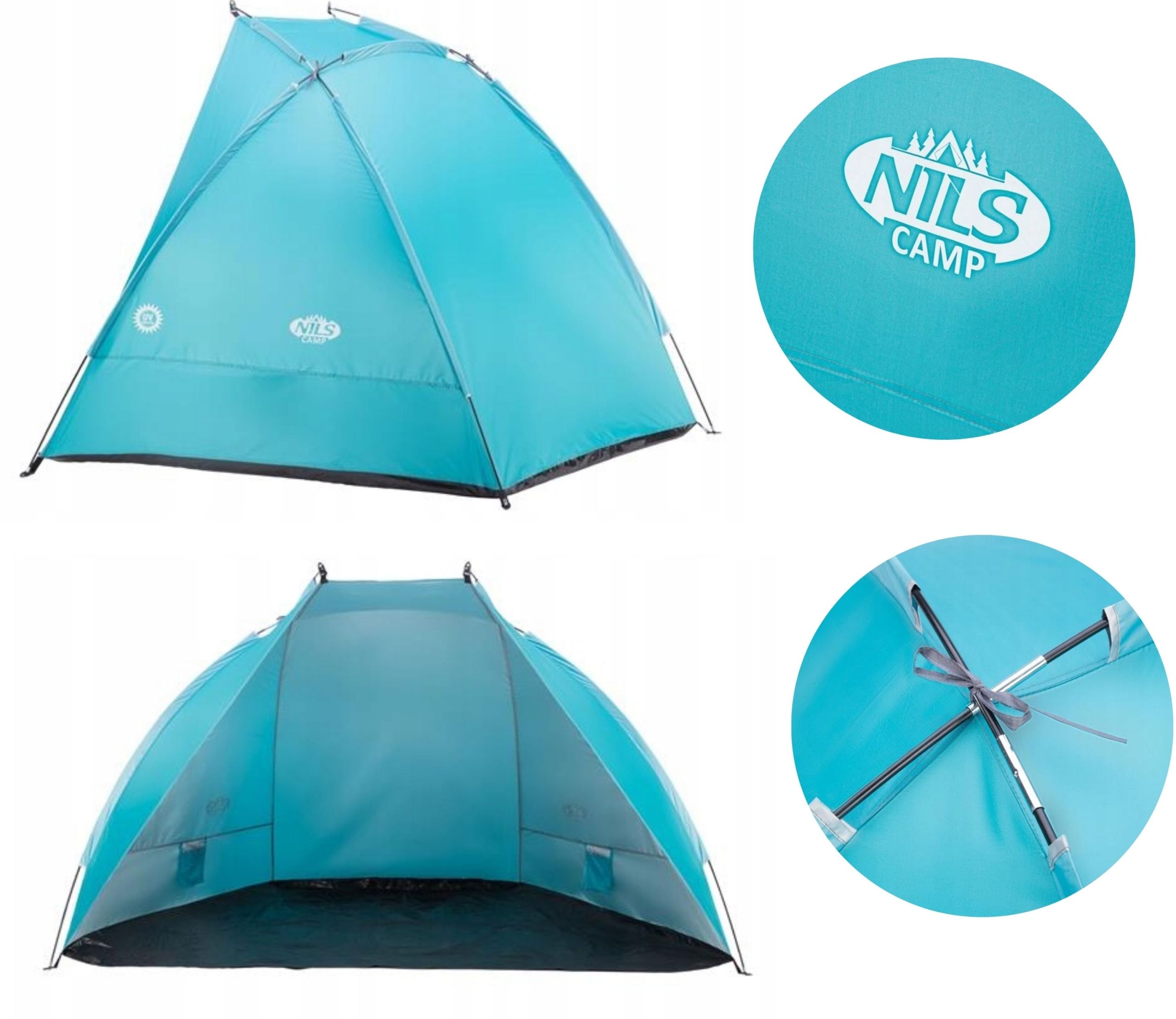  Paplūdimys nils camp nc8030 turkis 260 cm x 1,2 m x 120 cm