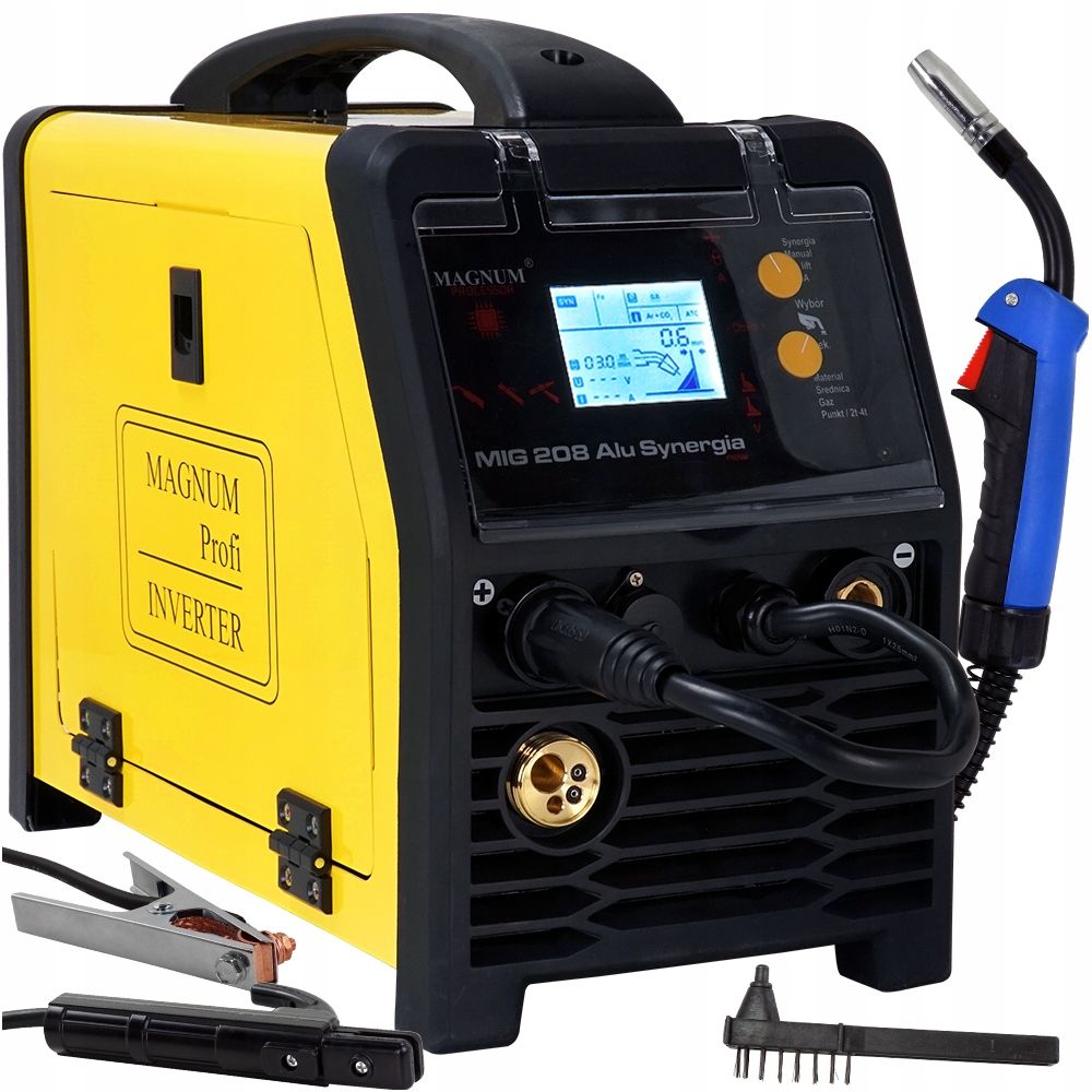  Zvárací stroj spánok magnum mig 200a alu synergia mma 3v1 konvertor igbt 208