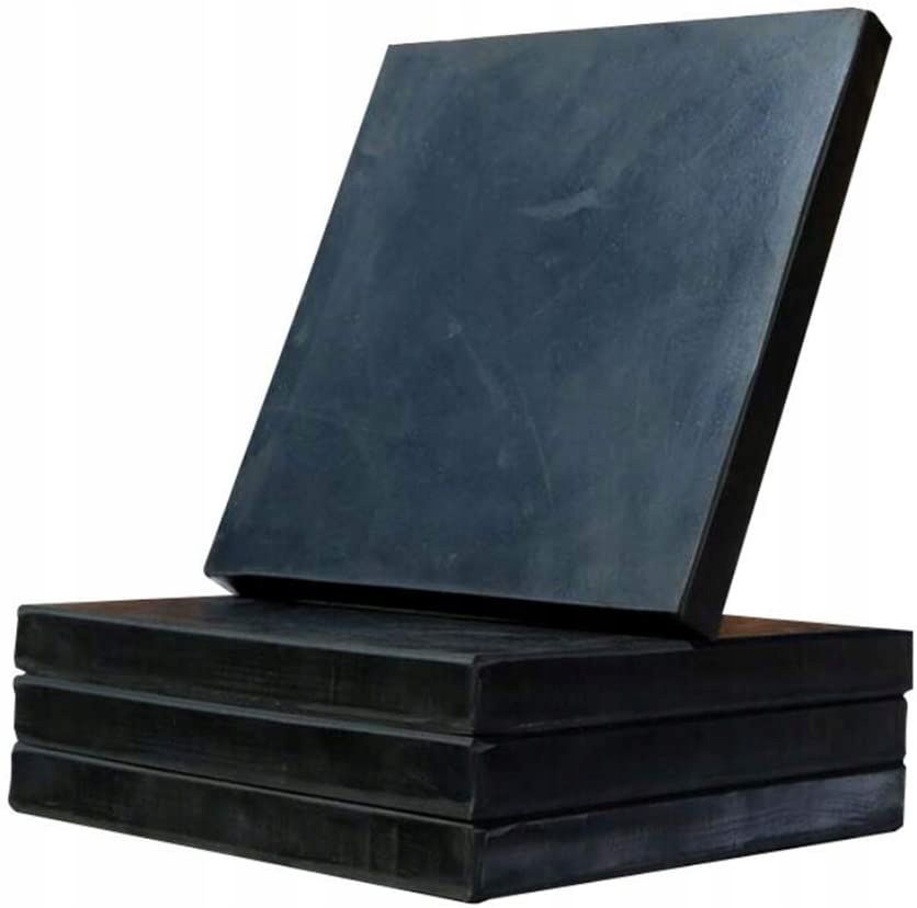  Gumové základny pro trámy wyrownujace terasa vzdálenost 80x40x3mm,10 ks.