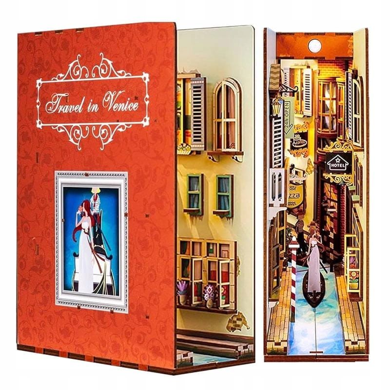  Miniatūra māja book nook vasara fejas dāvana diy