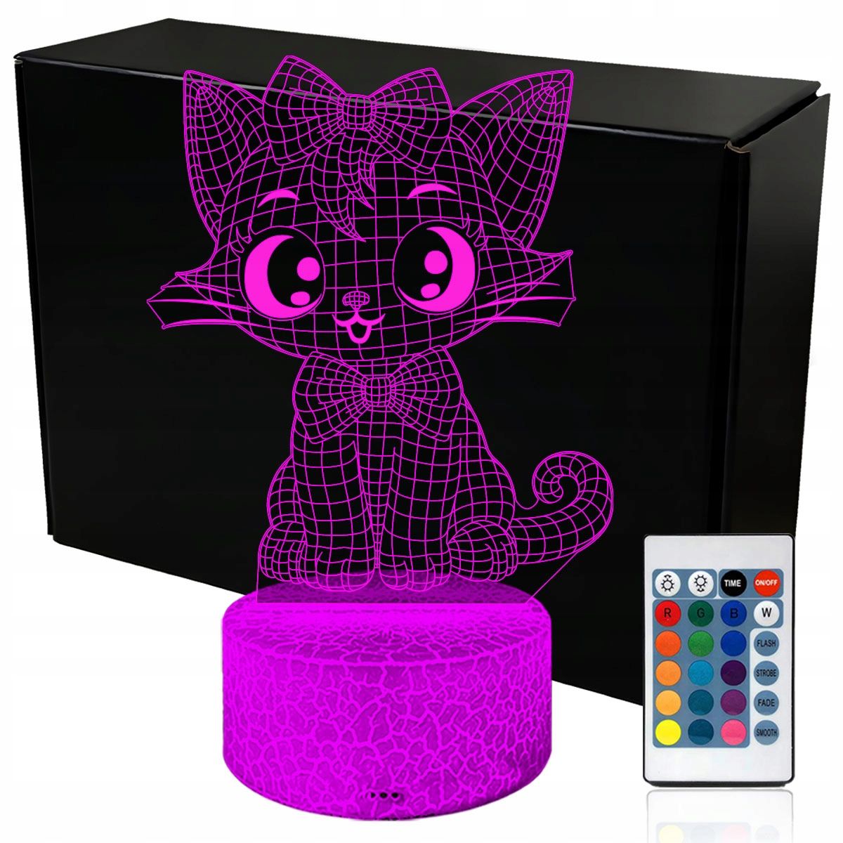  Noční světlo elektrický skútr 3d lampy led