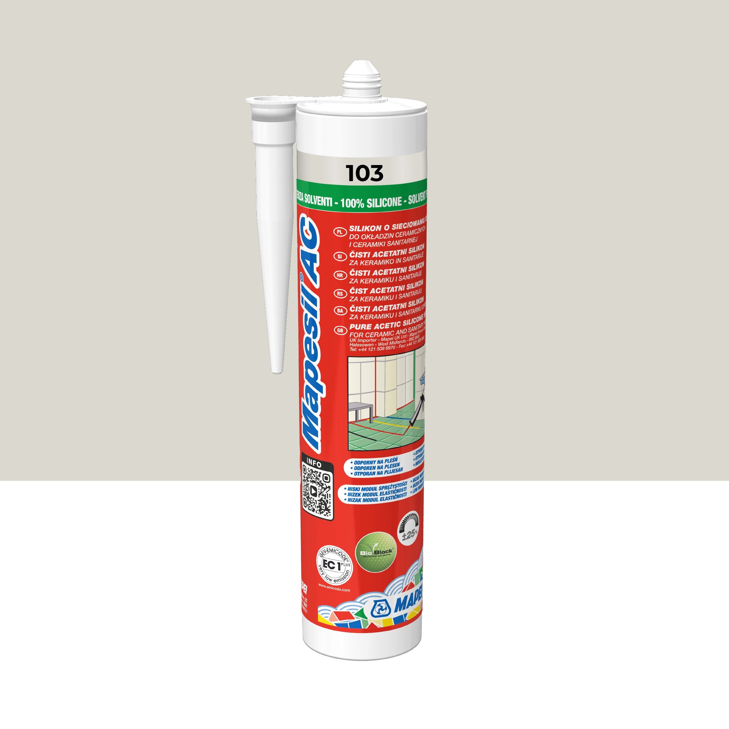  Solvent-free silicone sealant sanitary silicone jasmin 130