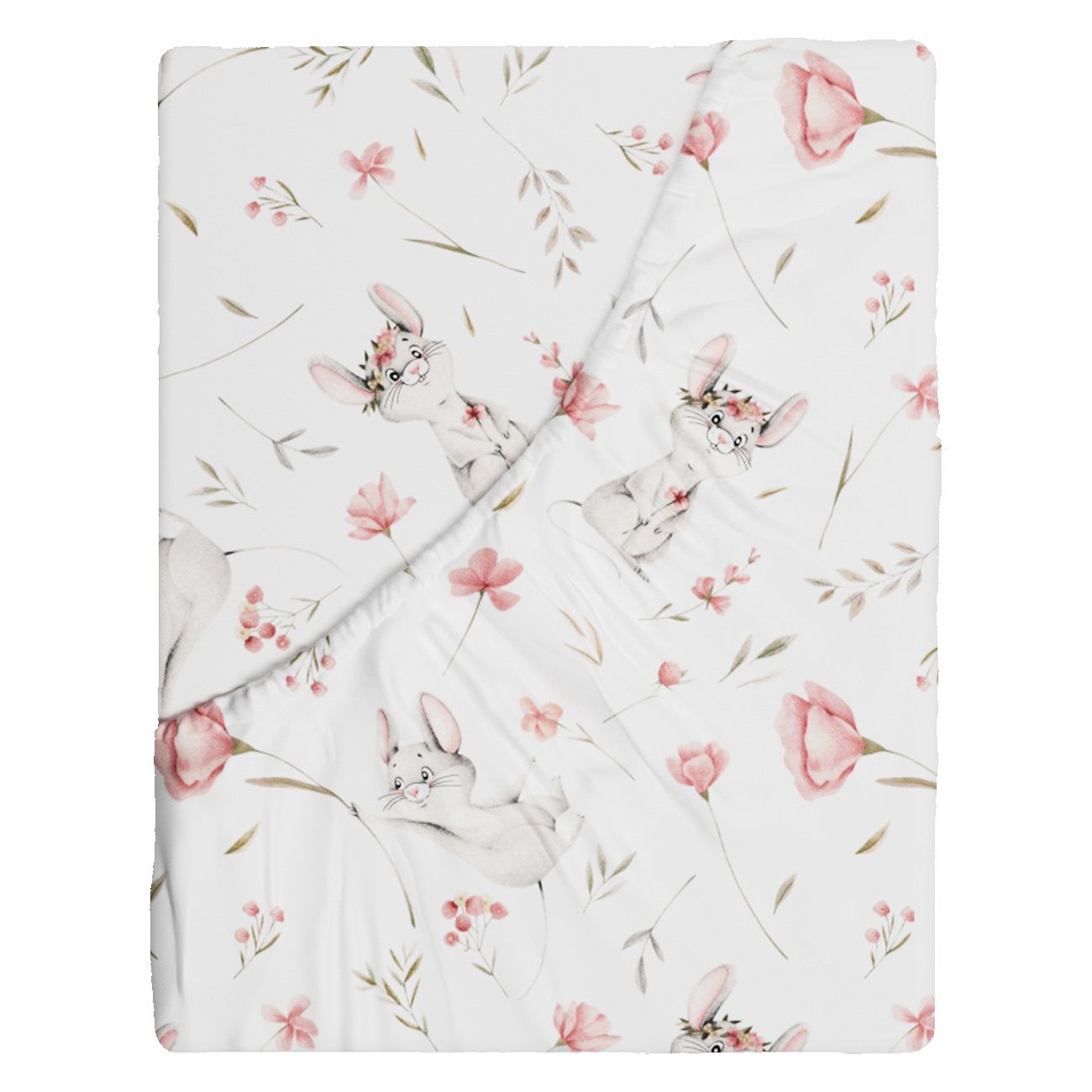  Cotton sheet with an eraser with patterns 120x60 fabric holidays 228sbi