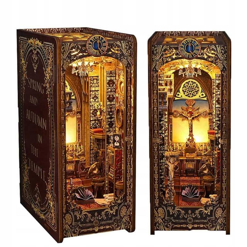  Komplektas surinkimui cottage diy book nook sherlock holmes su baker street