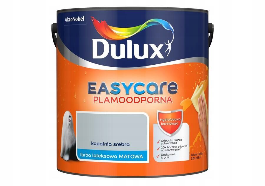  Dulux easy care krāsu niebianska enerģija 2,5l