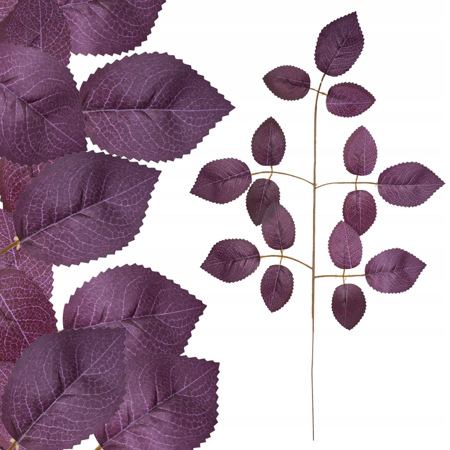  Dirbtinės gėlės gipsowka šakelė 32cm tanki violetinė priedas puokštėms