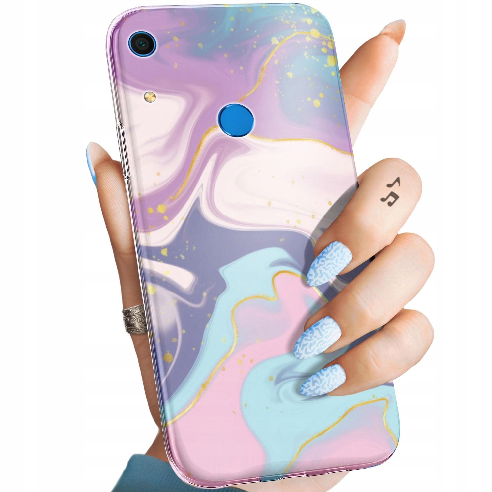  Fall huawei (englisch) y6s / y6 prim 2019 / ehre 8a muster art art déco lempicka case