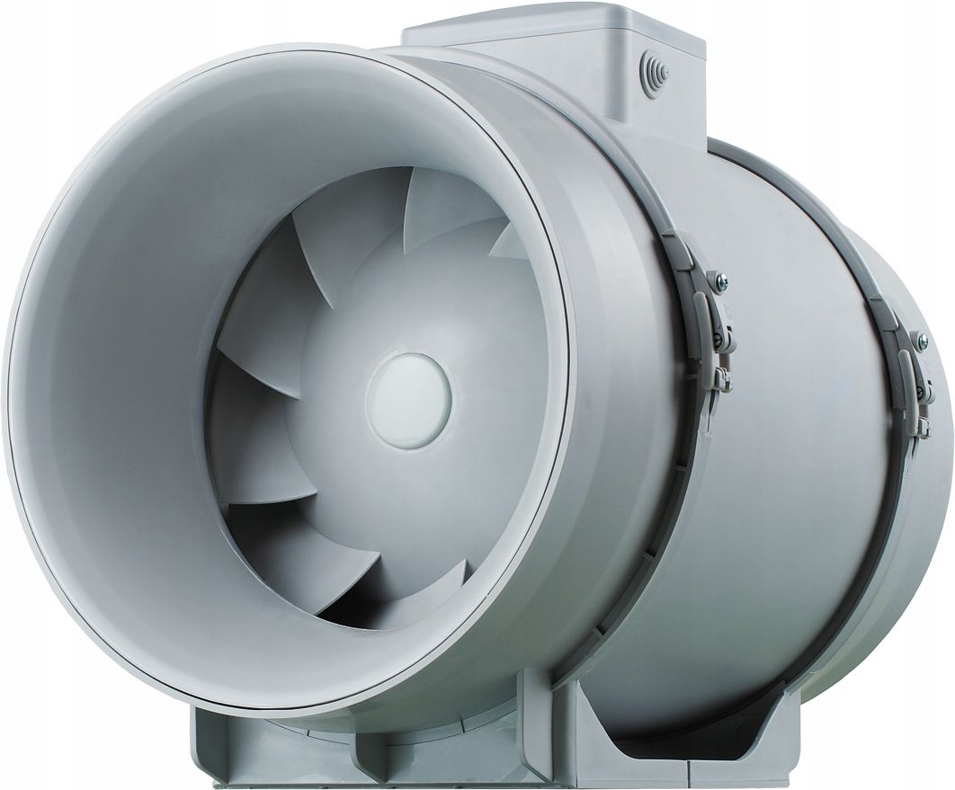  Kanāla ventilators aksiāls 2 zobrati vents tt 125 taimeris 280 m3/h ventilācija