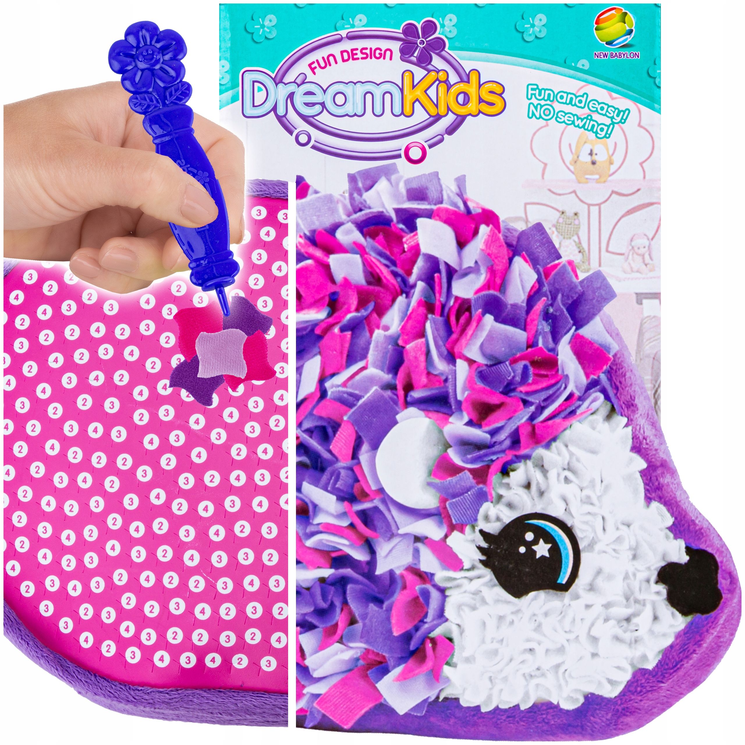  Kreativset für ein mädchen zum sticken kleines kissen für kinder