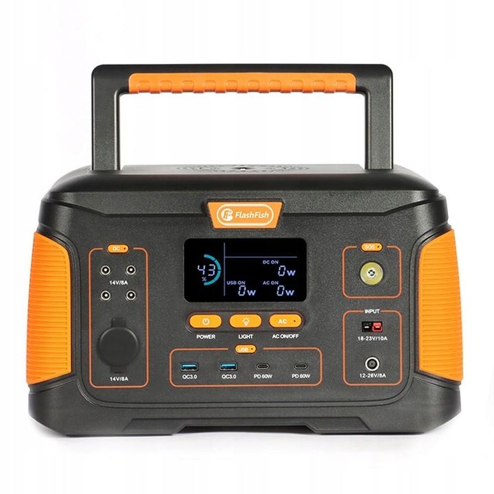  Prenosný zastaviť napájací zdroj flashfish p63 500w 520wh cpap