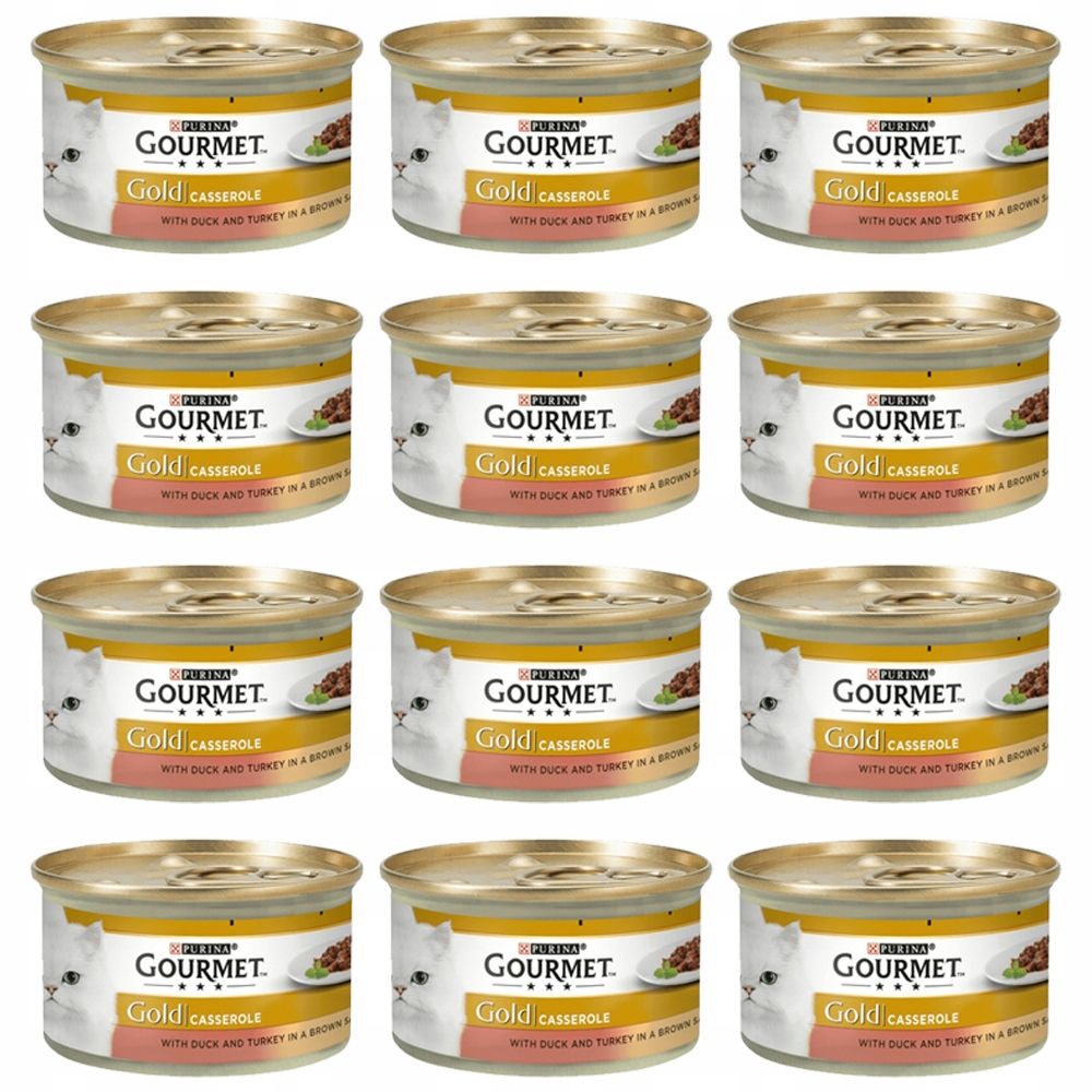  Gourmet gold skonių mišinys 24x85g + pro plan sterilised 3x85g nemokamai
