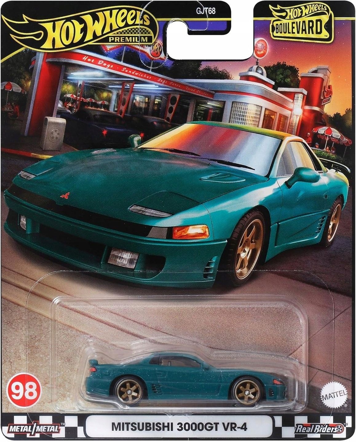  Hot wheels premium boulevard gjt68 hrt56 2021 toyota gr supra