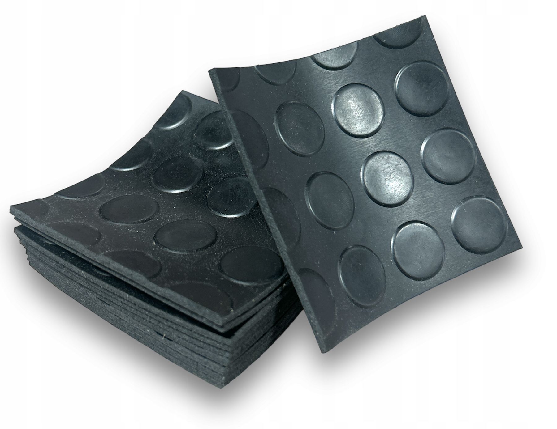  Gumové základny pro trámy wyrownujace terasa vzdálenost 80x40x3mm,10 ks.