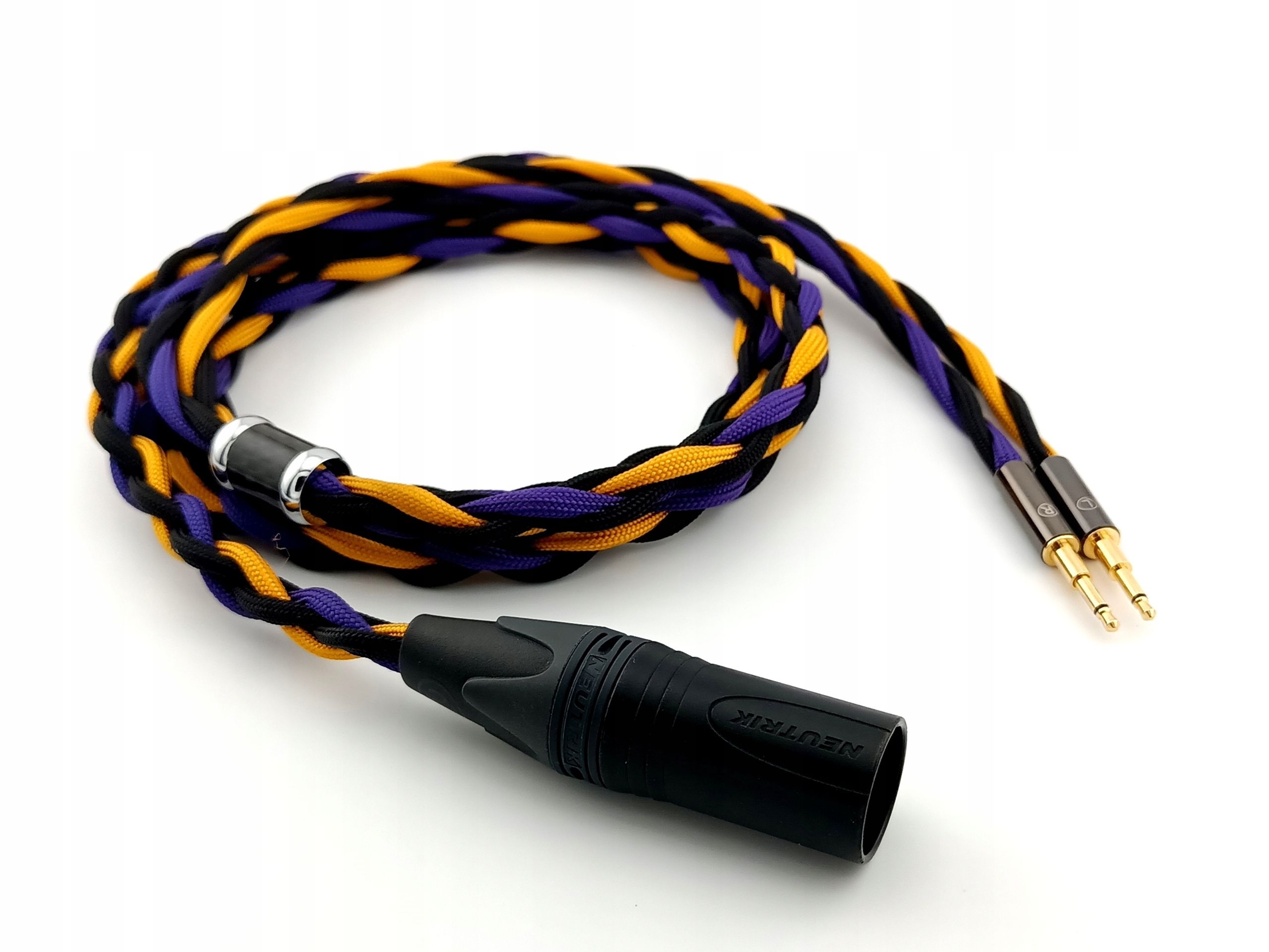  Ausinių laidas hifiman he1000 rankiniu būdu padarė kištukas 3,5mm