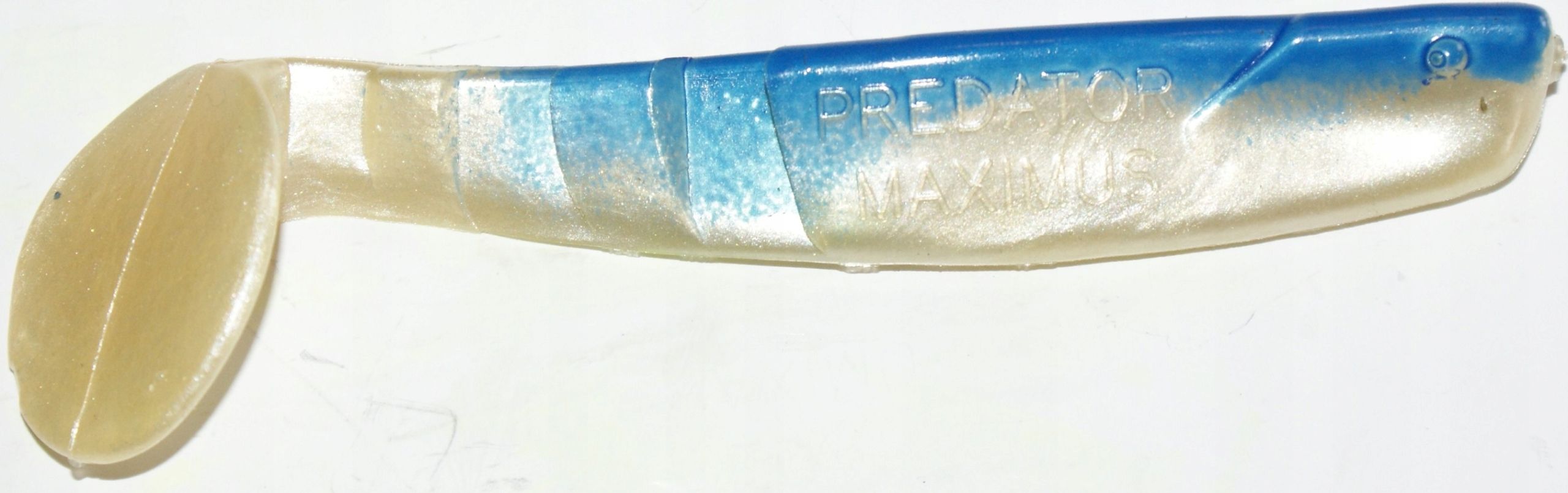  Manns predator 3,5cm geltonas su juodu grzbietem