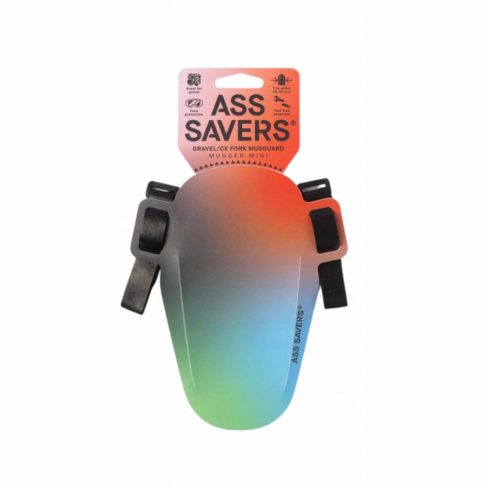  Dubļusargs ass savers mudder regular priekšā melns dot