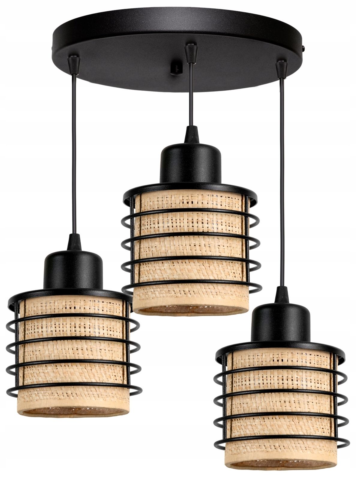  Pendel-deckenleuchte lampe stehlampe modern rattan boho loft-stil led